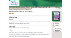 Desktop Screenshot of ijpmonline.org